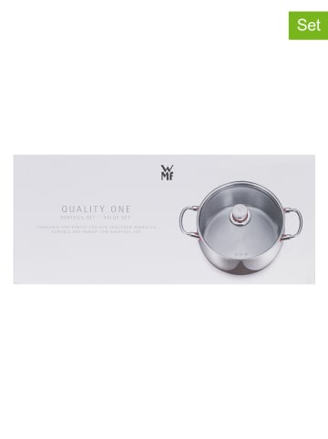 WMF 8tlg. Kochtopfset in Silber