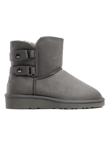 ISLAND BOOT Botki zimowe "Beata" w kolorze szarym