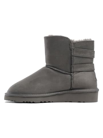 ISLAND BOOT Botki zimowe "Beata" w kolorze szarym