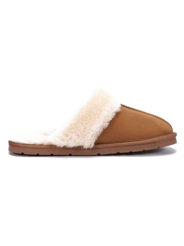 ISLAND BOOT Pantoffels "Emesta" lichtbruin