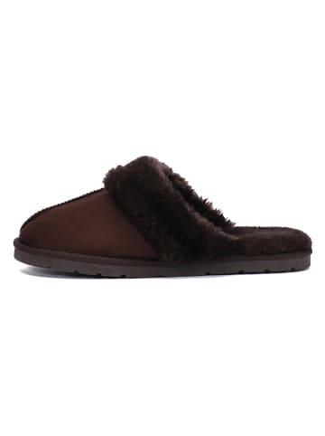 ISLAND BOOT Kapcie "Emefa" w kolorze brązowym