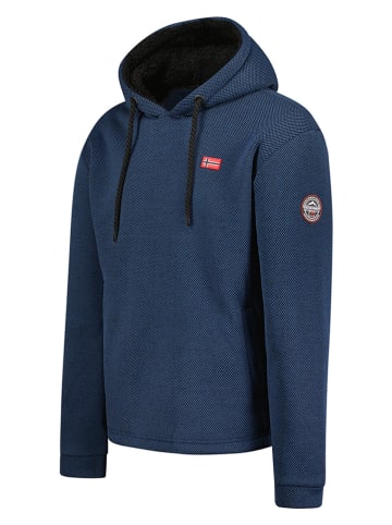 Geographical Norway Fleece trui "Talcoc" donkerblauw