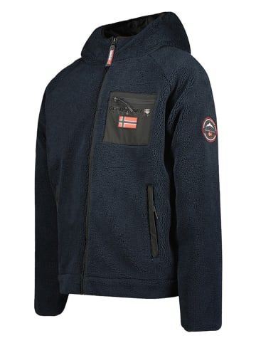 Geographical Norway Fleece vest "Udaf" donkerblauw