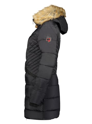 Geographical Norway Wintermantel "Abeille" in Schwarz