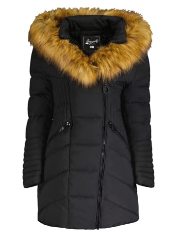 Geographical Norway Steppjacke "Chaya" in Schwarz