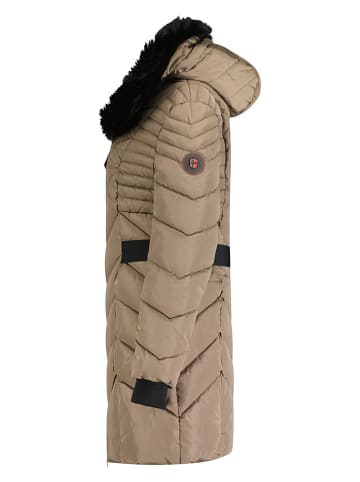 Geographical Norway Steppmantel "Dolrie" in Taupe