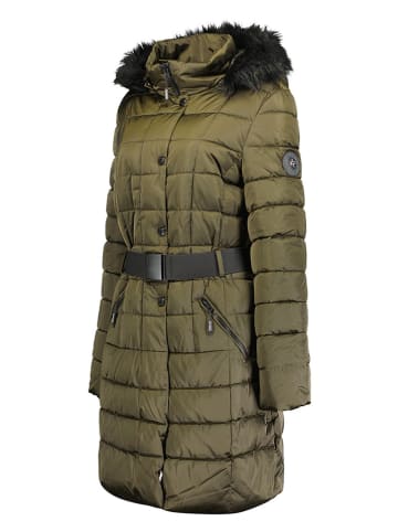 Geographical Norway Płaszcz pikowany "Anemone" w kolorze khaki