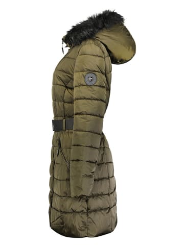 Geographical Norway Steppmantel "Anemone" in Khaki