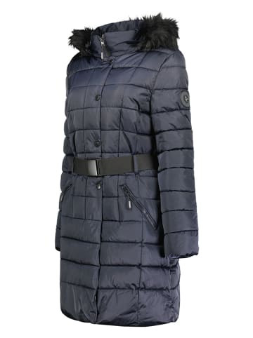 Geographical Norway Steppmantel "Anemone" in Dunkelblau