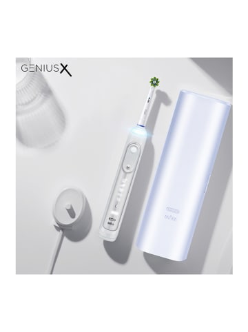 Oral-B Elektrische Zahnbürste "Oral-B Genius X White" in Weiß