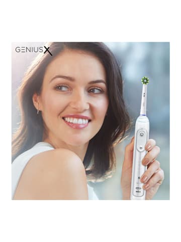 Oral-B Elektrische Zahnbürste "Oral-B Genius X White" in Weiß