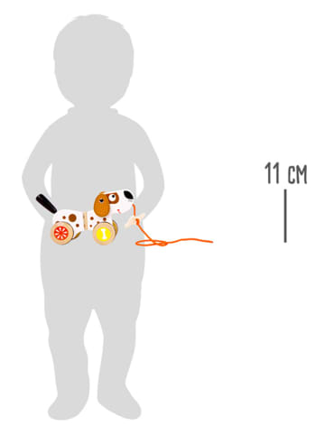 small foot Nachziehtier "Hund" -  ab 12 Monaten