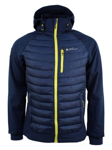 Peak Mountain Hybride jas "Capaso" donkerblauw