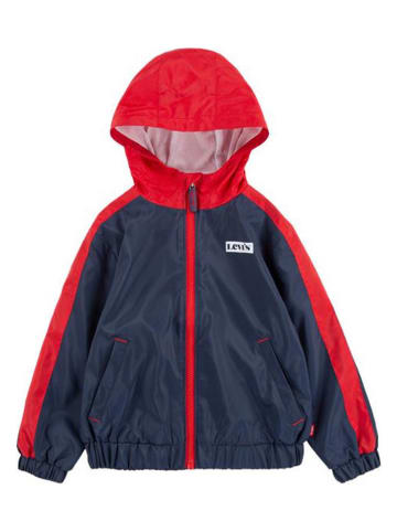 Levi's Kids Kurtka przejściowa w kolorze granatowo-czerwonym