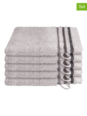 Schiesser Myjki (5 szt.) "Skyline" w kolorze jasnoszarym