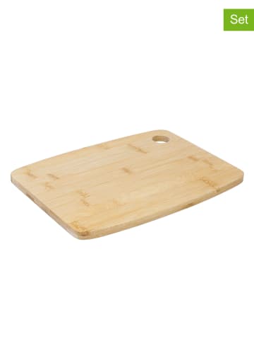 Profiline 3-delige set: snijplanken lichtbruin - (L)30,5 x (B)22 cm