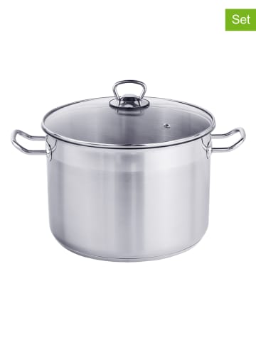 Chefware 2tlg. Edelstahl-Kochtopf "Sylt" - 10 l