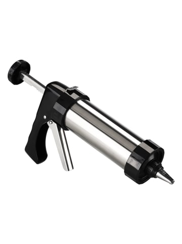 Chefware Gebäckpresse in Silber/ Schwarz