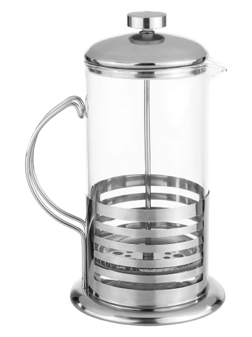 Chefware Koffiebereider zilverkleurig/transparant - 1 l