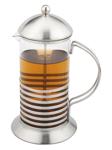 Chefware Koffiebereider zilverkleurig/transparant - 1 l