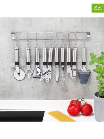 Chefware 9-delige roestvrijstalen keukenhulpjesset
