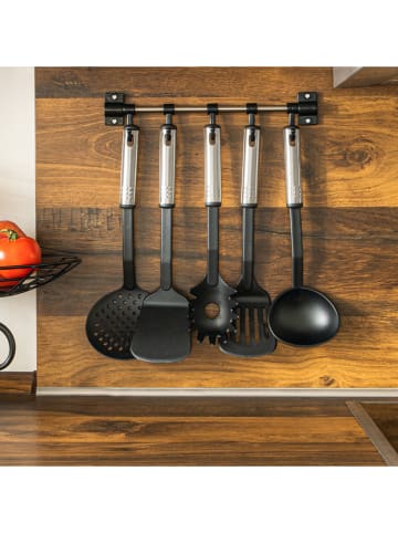 Chefware 6-delige keukenhulpjesset zwart