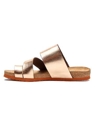 Comfortfusse  Teenslippers roségoudkleurig