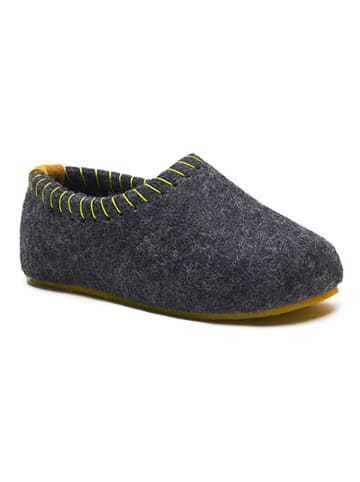 Comfortfusse Pantoffels antraciet