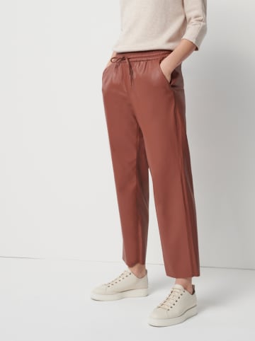 Someday Kunstleren broek "Carilo" rood