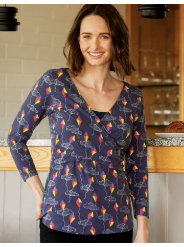 Frugi Stilllongsleeve "Winnie" in Dunkelblau