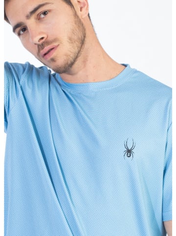 SPYDER Trainingsshirt blauw