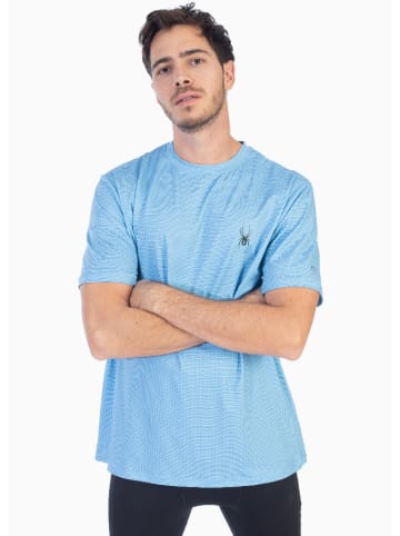 SPYDER Koszulka sportowa w kolorze niebieskim
