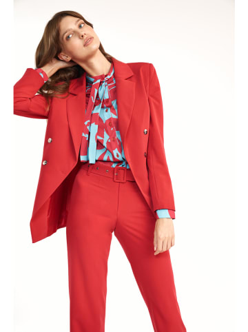 Nife Spodnie w kolorze czerwonym