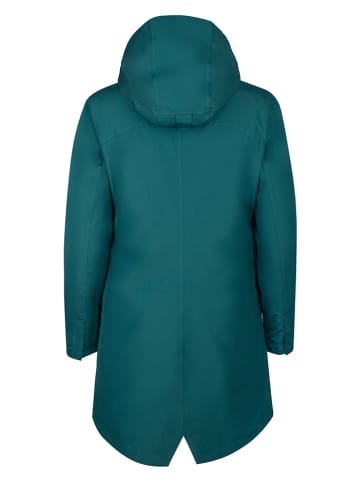 Westfjord 3in1-Parka "Skogafoss" in Petrol/ Hellbraun