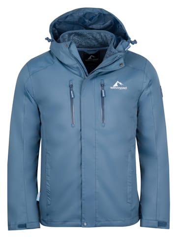 Westfjord 3in1-Funktionsjacke "Hverfjall" in Blau/ Dunkelblau