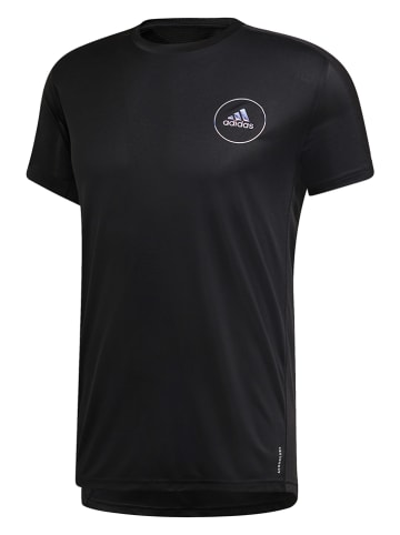 Adidas Koszulka sportowa "Own the Run" w kolorze czarnym