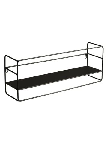 Lifa Living Wandmeubel "Toledo" zwart - (B)56 x (H)21 x (D)14 cm