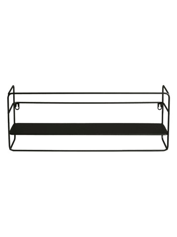 Lifa Living Wandmeubel "Toledo" zwart - (B)56 x (H)21 x (D)14 cm
