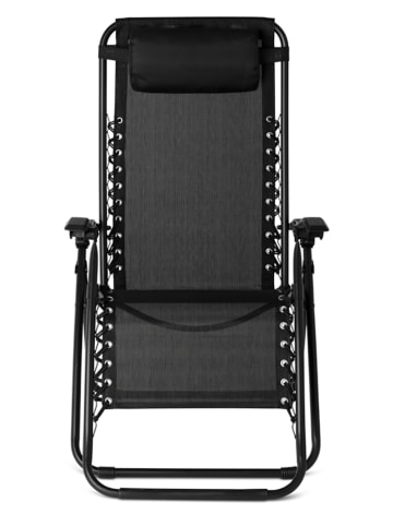 Lifa Living Liegestuhl in Anthrazit - (B)65 x (H)114 x (T)96 cm