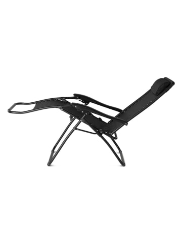 Lifa Living Liegestuhl in Anthrazit - (B)65 x (H)114 x (T)96 cm