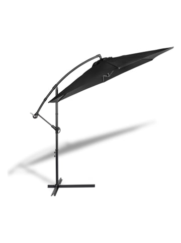 Lifa Living Ampelschirm in Schwarz - (H)250 cm