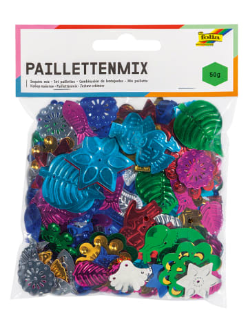 Folia Paillettenmix "Ethno" meerkleurig - 50 g