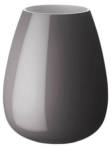 Villeroy & Boch Vase "Drop" in Grau - Ø 15 cm