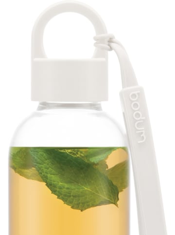 bodum Wasserflasche "Melior" in Weiß - 500 ml