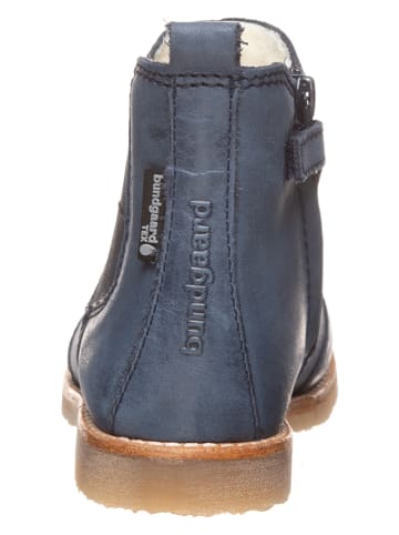 Bundgaard Leder-Chelsea-Boots "Caja" in Dunkelblau