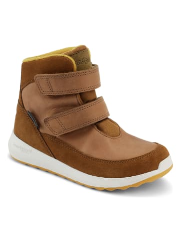 Bundgaard Leder-Boots "Daniel" in Hellbraun