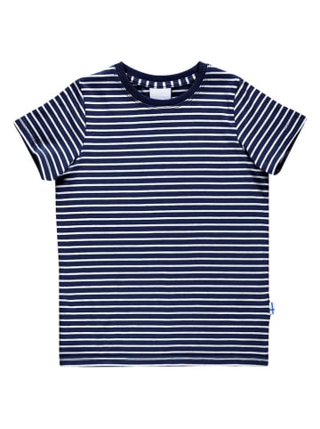 finkid Shirt "Supi" donkerblauw/wit