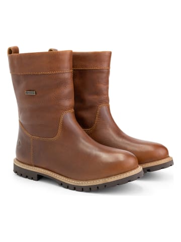 TRAVELIN' Leder-Boots "Alta" in Braun