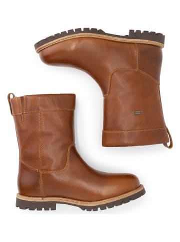 TRAVELIN' Leder-Boots "Alta" in Braun