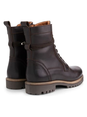 TRAVELIN' Leren boots "Kvinlog" bruin